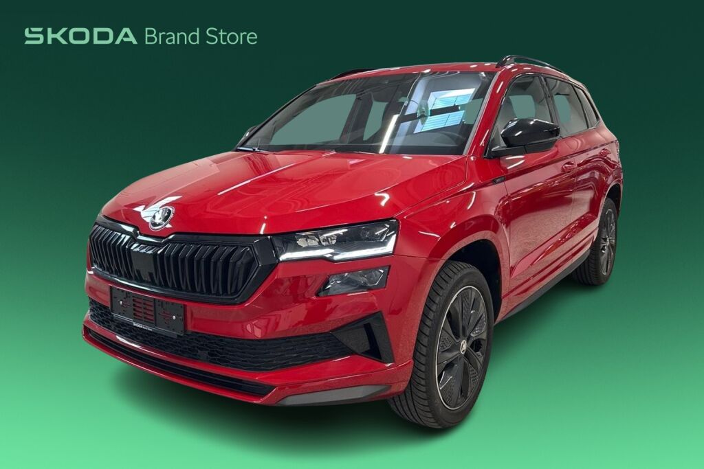 Skoda Karoq 2024 1.5 TSI SportLine DSG Autom. / Tehdastakuu voimassa 8/2029 tai 100tkm asti
