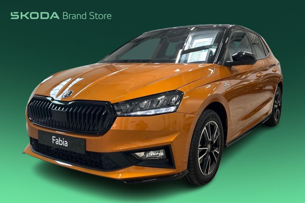 Skoda Fabia 2025 1.0 TSI 110 Monte Carlo DSG Autom. / Tehdastakuu 6/2030 tai 100tkm