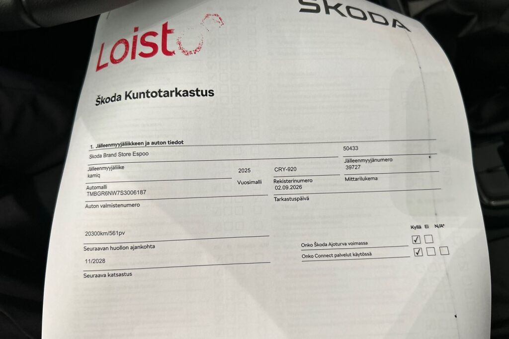 Skoda Kamiq 2024 1.0 TSI 116 Selection DSG Autom.