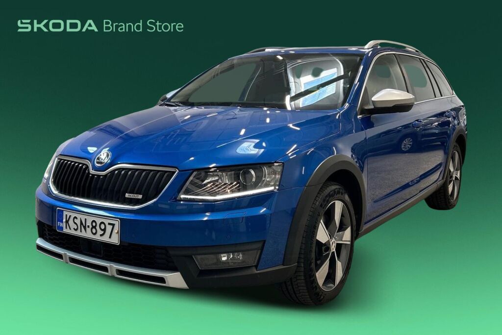 SKODA OCTAVIA 2017 Combi 2,0 TDI 184 4x4 Scout DSG Autom.