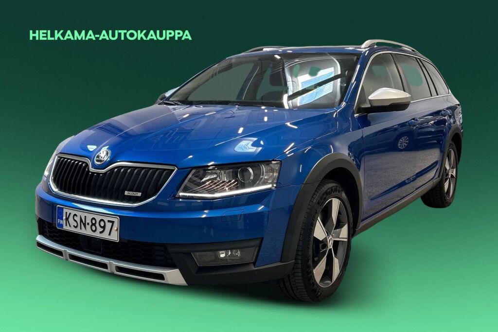 SKODA OCTAVIA 2017 Combi 2,0 TDI 184 4x4 Scout DSG Autom.