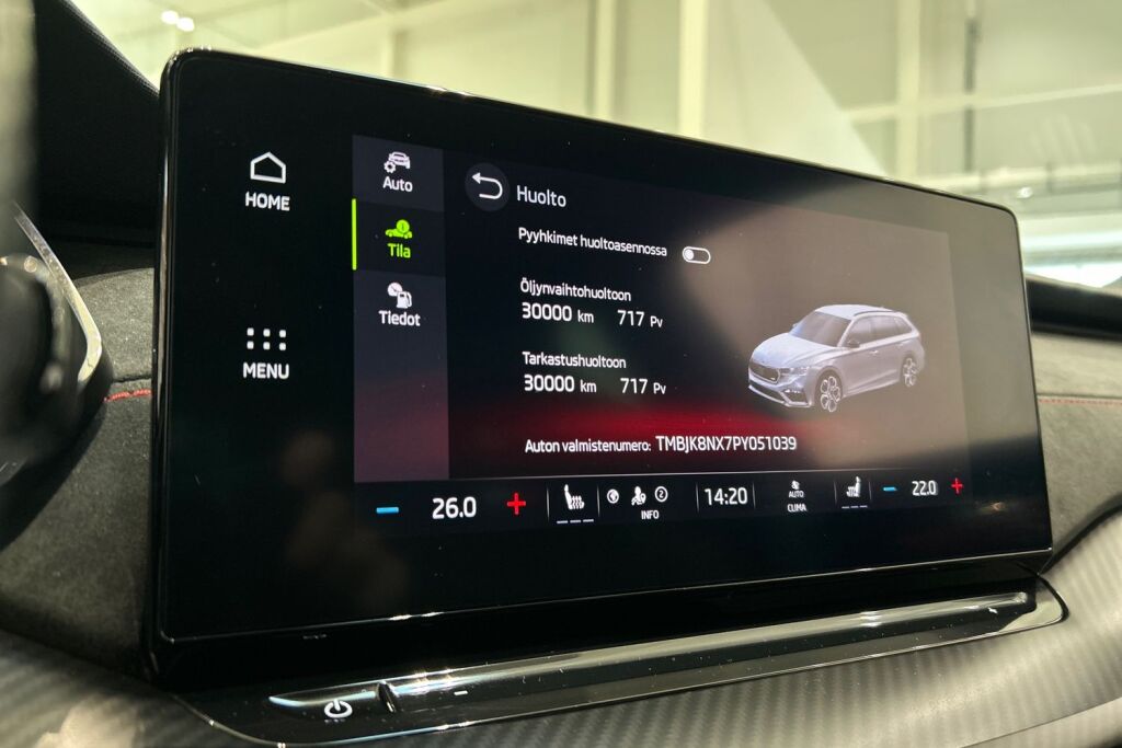 Skoda Octavia 2023 Combi 2.0 TDI 200 RS DSG Autom.