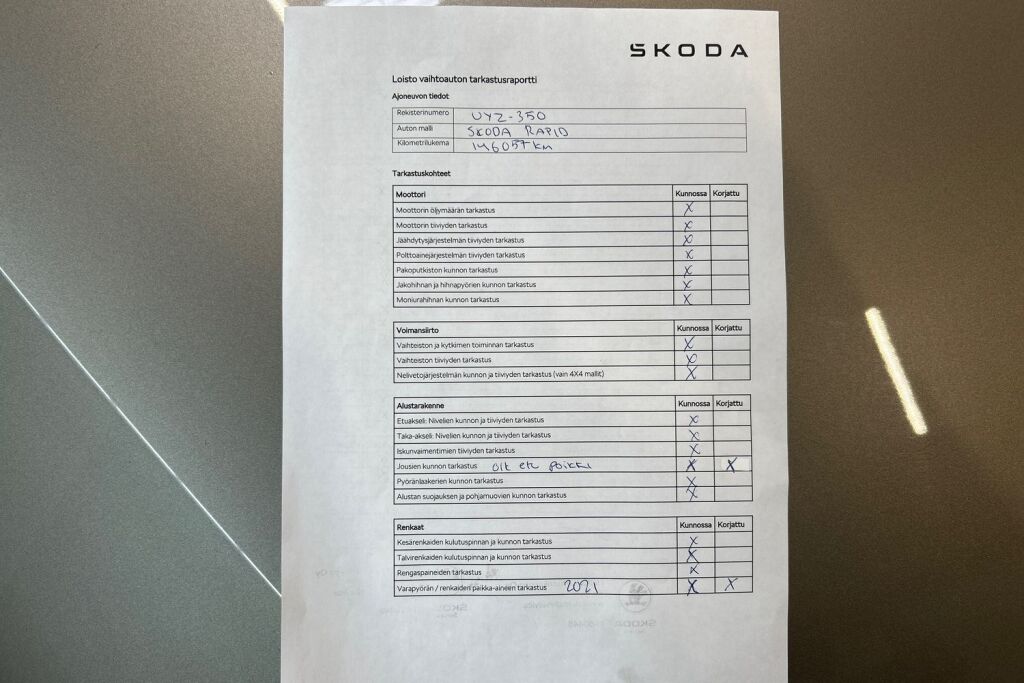 SKODA RAPID 2014 1,4 TSI Elegance DSG Autom.